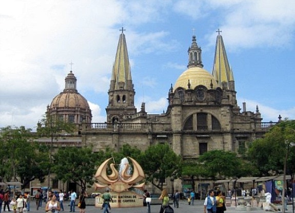 Guadalajara Cathedral in the Central Historic District