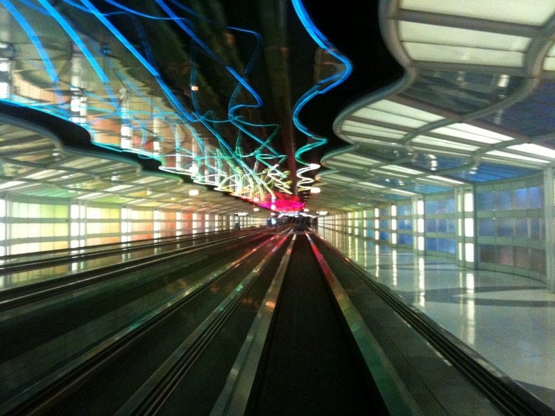 Airport Calm:  Chicago O’Hare in the Early Morning